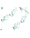 Жгут задней левой двери в сборе для Leapmotor C11, 8711200-CU22