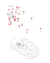 Панель механизма переключения передач в сборе для BYD Song DM-i 2024, 13937862-00