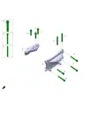 Двухсторонний винт M12×1.25×54 для Leapmotor C11, 7101149-CJ01