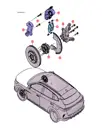 Поворотный кулак передний правый в сборе для BYD Song DM-i 2024, 13167061-00