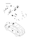 Малый датчик-серый для BYD Song DM-i 2024, 13195398-00