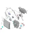Трубка кондиционера высокого и низкого давления в сборе для Leapmotor C11, 4001160-CP01