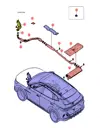 Уплотнительная прокладка II в сборе для BYD Song DM-i 2024, 12415165-00