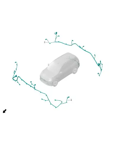 Жгут переднего бампера для Leapmotor C11, 8710200-CU21