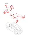 Жесткая тормозная трубка задняя правая в сборе II для BYD Song DM-i 2024, 15327842-00