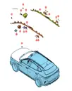 Передний датчик столкновения I для BYD Song DM-i 2024, 13347991-00