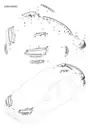 Пластиковый держатель карты для BYD Sealion 07 EV, 10246831-00