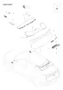 E V надпись в сборе для BYD Sealion 07 EV, 12957133-00