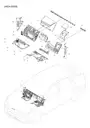 Перчаточный ящик буфер блок в сборе для BYD Sealion 07 EV, 13392985-00