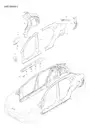 Левый дверь порог усиление пластина в сборе для BYD Sealion 07 EV, 15843742-00