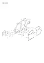 Задняя левая дверь в сборе для BYD Sealion 07 EV, 16291091-00