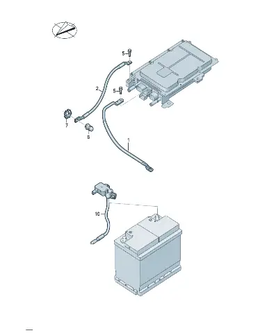 Сварка болты и крышка гайка продольный балка для Volkswagen ID.UNYX, WHT000869