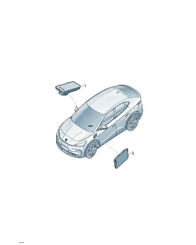 Деталь для Volkswagen ID.UNYX, 57T980611