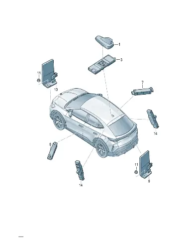 Шестигранный плечевой гайка для Volkswagen ID.UNYX, N01508210