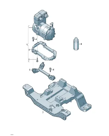 Деталь для Volkswagen ID.UNYX, 1ED820034A