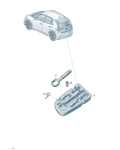 Dismantling крюк для Volkswagen ID.UNYX, 11H012243