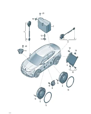 Сварка болты и гайки для Volkswagen ID.UNYX, WHT000868