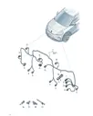 Плоский контакт розетка ethernet-leitungdata BUS communication центральный Блок управления и диагностический интерфейс g для Volkswagen ID.UNYX, 5WA035447