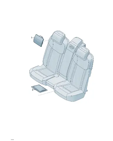 Багажный отсек крышка для entire loading поверхность для Volkswagen ID.UNYX, 11H061161
