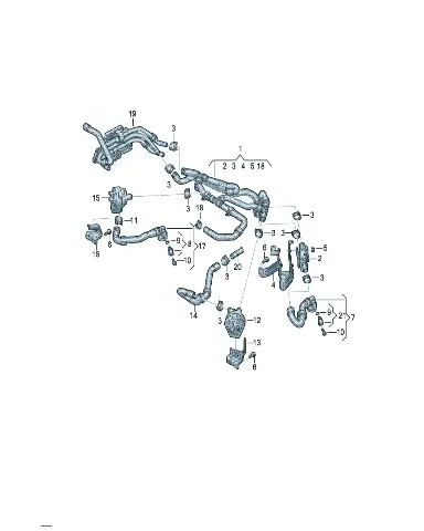 Пружинный планка хомут для Volkswagen ID.UNYX, N91202404