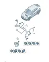 Плоский контакт розетка сцепление заглушка корпус вентилятор для Volkswagen ID.UNYX, 6Q0973853