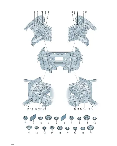 Закрытый крышка для Volkswagen ID.UNYX, N10226501