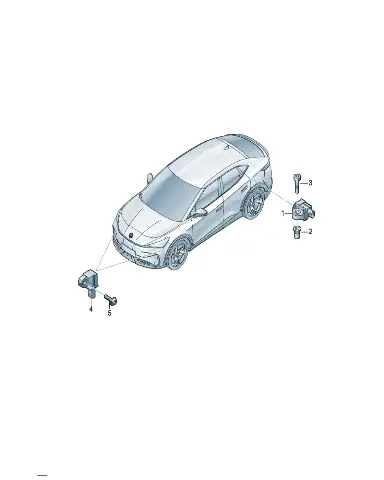 Accelerometer для Volkswagen ID.UNYX, 5WA907651A