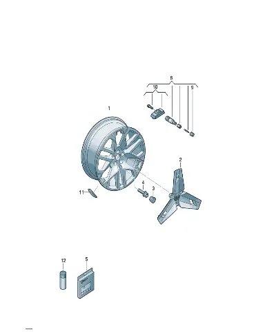 Деталь для Volkswagen ID.UNYX, 11H601025Q