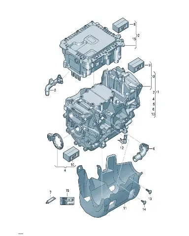 Widgetsinverter для Volkswagen ID.UNYX, 0EJ998215C