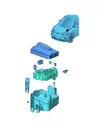 Шестигранный плечевой болт комбинированный для Volkswagen ID.UNYX, N10158605