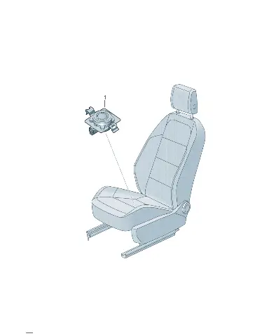 Давление датчик сиденье occupancy recognition для Volkswagen ID.UNYX, 89G963553