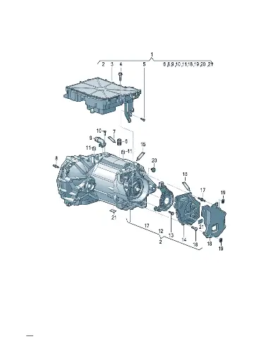 Деталь для Volkswagen ID.UNYX, N10700201