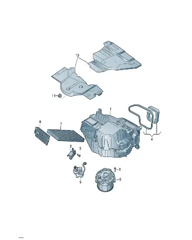 Деталь для Volkswagen ID.UNYX, 1ED819644