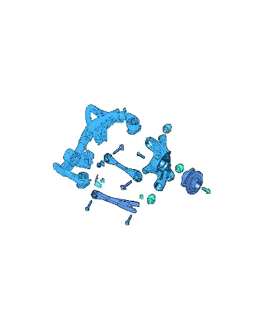 Болт с шестигранным фланцем комбинированный тип для Volkswagen ID.UNYX, WHT006496