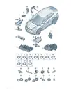 Трос кронштейн резьбовой палец дренажный желоб для Volkswagen ID.UNYX, WHT010031