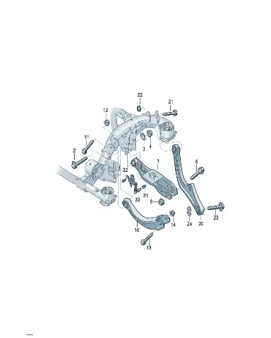Деталь для Volkswagen ID.UNYX, N10500802
