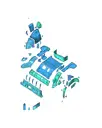 Опора грунтованная для Volkswagen ID.UNYX, 1EA971530CGRV
