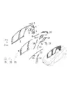 Внутренняя панель правой средней стойки для XPENG G6, 4122150FA1-ZZ-04