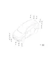 Парковочный радар для XPENG G6, 8720002FA1-0A-03