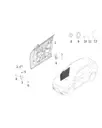 Болт с шестигранной головкой для XPENG G6, Q1860620T1F36