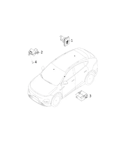 Саморез для XPENG G6, Q27A4211F31B