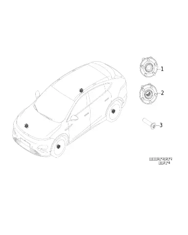 Болт шарового шарнира для XPENG G6, 902001056-00-03
