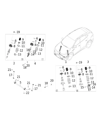 Болт для XPENG G6, Q18612115TF61L