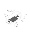 Жгут заземления IPU переднего электропривода для XPENG G6, 1022001FA1-00-00