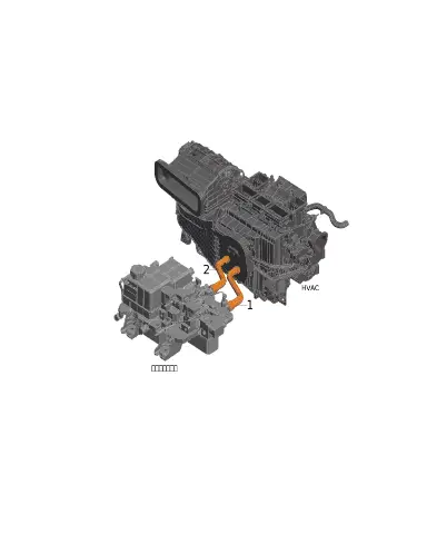 Патрубок подачи теплого воздуха для XPENG G6, 8155003FA1-00-04
