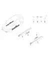 Болт с шестигранной головкой и фланцем для XPENG G6, Q1880830F61