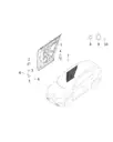 Правая задняя дверь под окрас для XPENG G6, 5040200FA1-ZZ-00