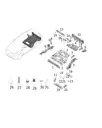 Задняя часть пола кузова для XPENG G9, 4030240EA1-ZZ-03