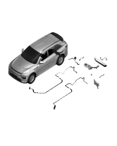 Болт с шестигранным фланцем для XPENG G9, 902002356-00-01