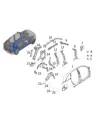 Внутренняя панель правой стойки B для XPENG G9, 412215AEA1-ZZ-04